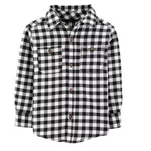Carters Long Sleeve Button Up shirt EUC